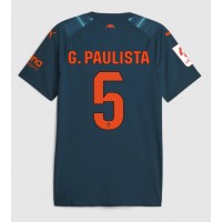 Camisa de Futebol Valencia Gabriel Paulista #5 Equipamento Secundário 2023-24 Manga Curta